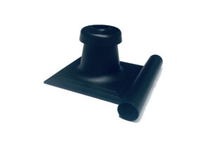 komínový poklop DN80 černý, PP-UV