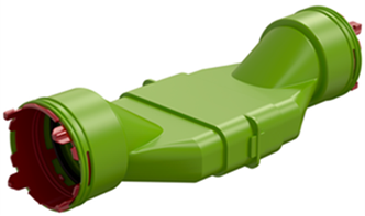 AE48C-45sc-AE48C sada pro křížení flexibilního potrubí (100009188658)